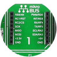mikroBUS socket 1