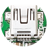 miniUSB UART connector